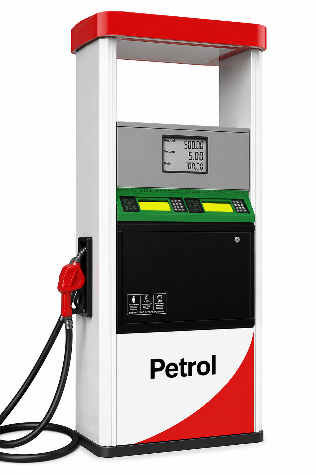 Petrol fuel dispenser